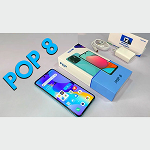 Tecno Pop 8 4GB 128GB - Sleek, Efficient, and Affordable